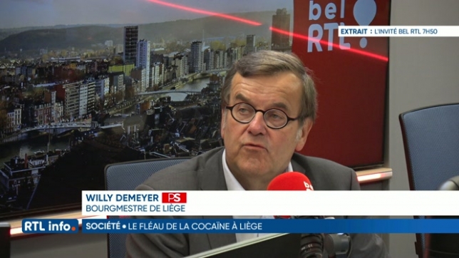 La ville de Liège fait face au fléau de la cocaïne, reconnaît Willy Demeyer