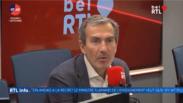 Marc Coudron était invité sur Bel RTL Matin