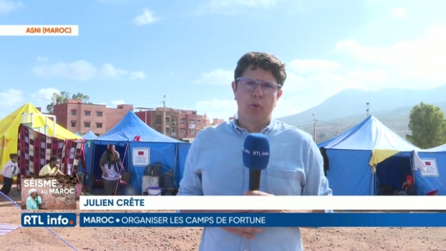 Séisme au Maroc: la situation à Asni avec Julien Crète, envoyé spécial RTL info