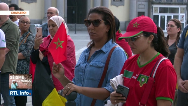 Séisme au Maroc: hommage et recueillement ce matin à Charleroi