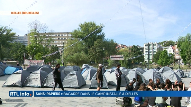 Ixelles: plusieurs migrants ont été blessés lors d