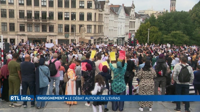 1.500 personnes à la manifestation anti-EVRAS à Bruxelles
