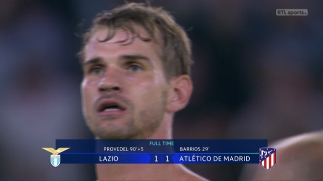 Un héros: le gardien de la Lazio sauve son équipe en... marquant à la dernière seconde