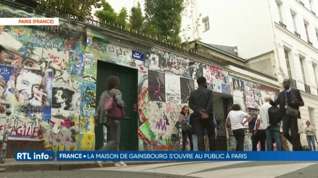 Ouverture de la maison de Serge Gainsbourg à Paris
