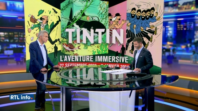 Yves Février présente Tintin, l