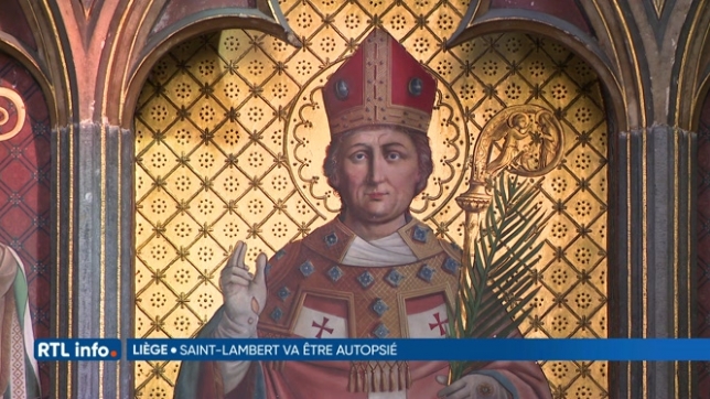 1.300 ans après sa mort, la dépouille de Saint-Lambert va être autopsiée