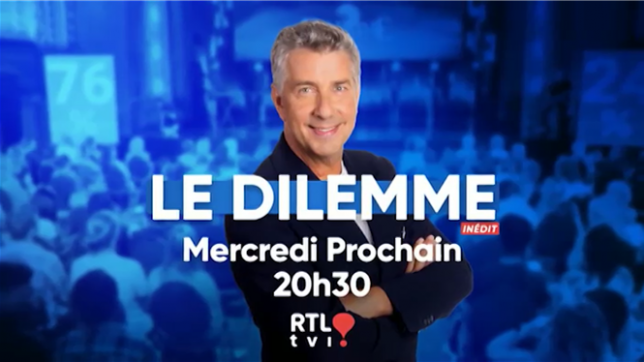 Le Dilemme, à partir du mercredi 4 octobre à 20h30 sur RTL tvi et RTL play