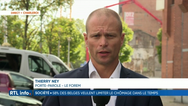 Thierry Ney, du FOREM, fait le point en direct sur le chômage en Wallonie