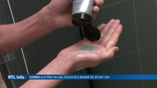 Le prix des gels douche est en baisse: mais pourquoi ?