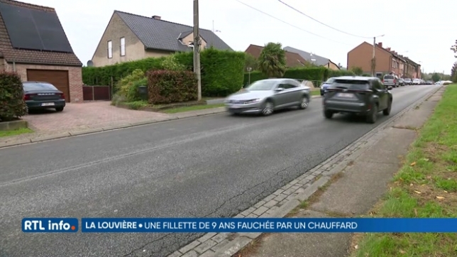Une fillette de 9 ans mortellement percutée par une voiture à La Louvière