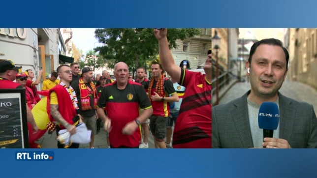 Football: 2.100 supporters belges attendus à Vienne pour Autriche-Belgique