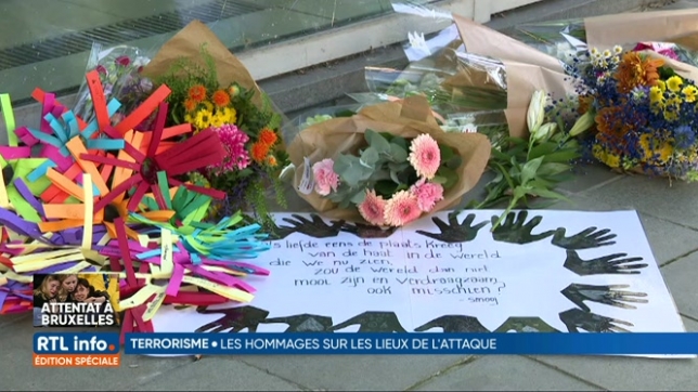 Attaque terroriste à Bruxelles: des hommages ont été rendus aux victimes
