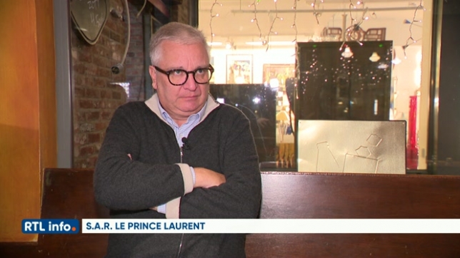 Tout juste sexagénaire, le Prince Laurent se confie au micro de RTL info