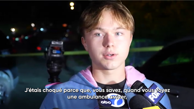 Les ambulanciers étaient devant sa porte: Léo, 17 ans, était le voisin de Matthew Perry