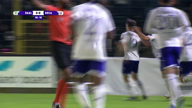 La Louvière - Anderlecht: Benito Raman ouvre le score!