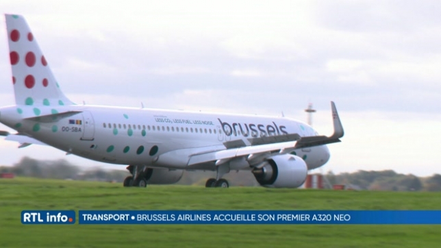Brussels Airlines reçoit un nouvel Airbus A320 neo