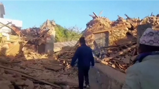 Un séisme de magnitude 5.6 ravage le Népal et cause d