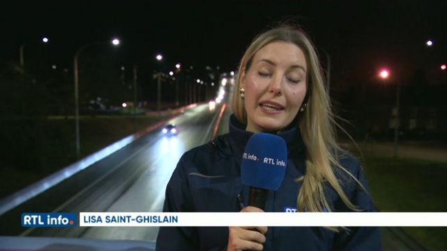 Tempête Domingos: Lisa Saint-Ghislain est en direct de Marche-en-Famenne