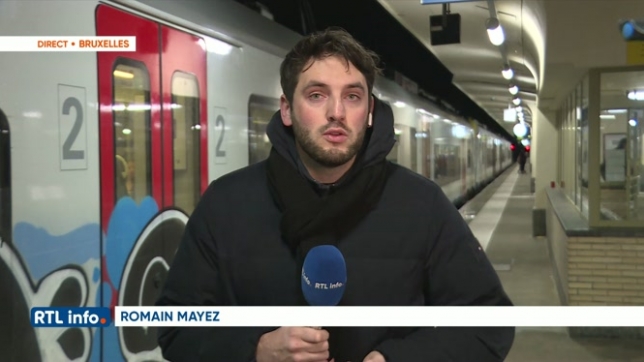 Grève de 48 heures à la SNCB: le point à la gare du Nord à Bruxelles