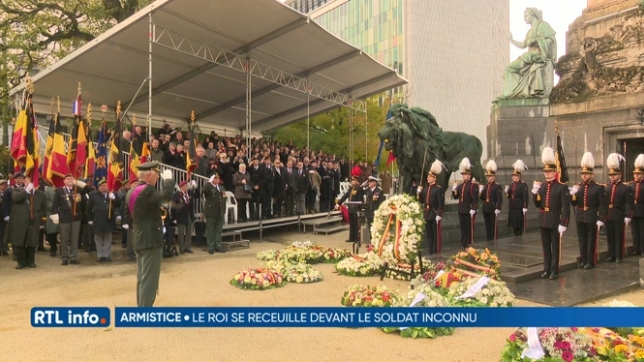 Armistice: plusieurs commémorations ont eu lieu à Bruxelles