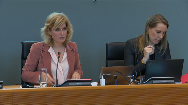 Céline Tellier en commission parlementaire: Les PFAS qui font l