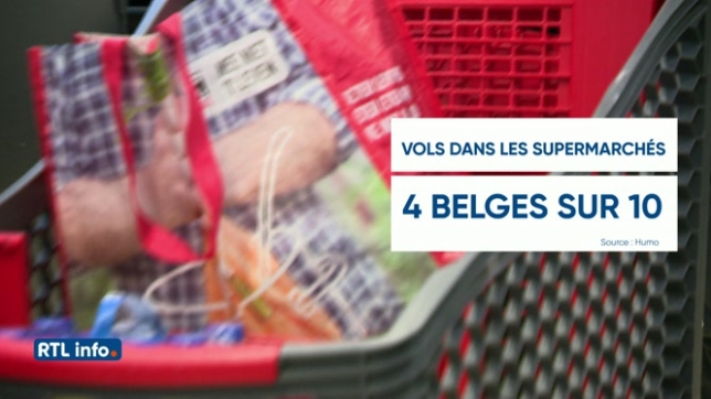 4 Belges sur 10 volent dans les supermarchés