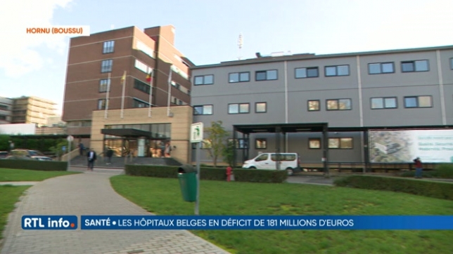 Les hôpitaux belges sont dans le rouge, avec un déficit de 181 millions €