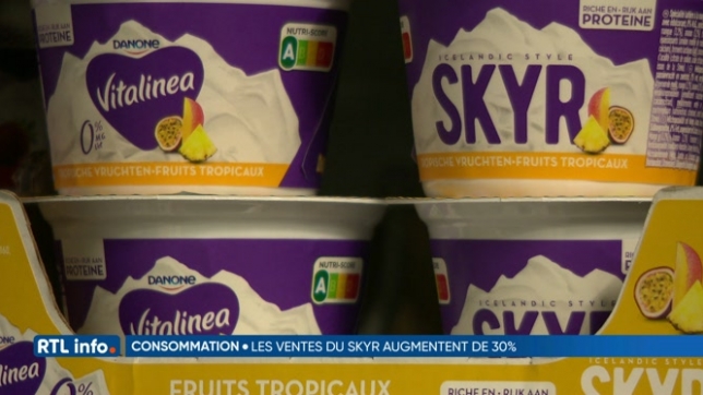 Un nouveau yaourt épais, le Skyr, disponible dans les supermarchés