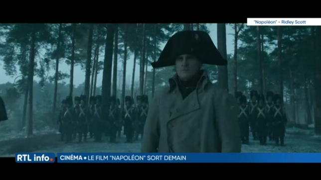 Cinéma: le film événement Napoléon sort en salles