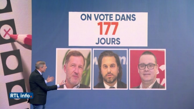 Elections 2024: résultats du Grand Baromètre RTLinfo-Ipsos-Le Soir