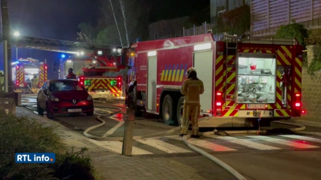 Grave incendie à Ottignies: deux personnes seraient décédées