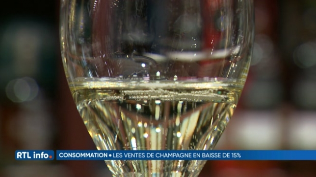 Les ventes de Champagne sont en baisse aux profits d