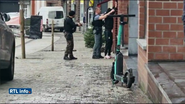 Important déploiement policier au marché de Noël à Charleroi, ce matin