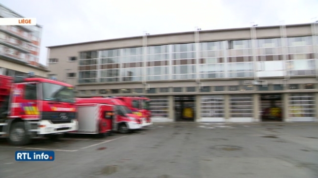 Les pompiers de Liège étaient en grève aujourd