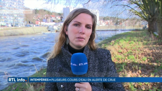 Alerte jaune aux inondations dans la province de Liège
