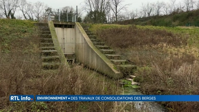 Inondations: la Région wallonne a débloqué des fonds pour sécuriser les berges