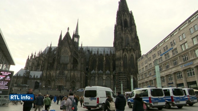 Sécurité renforcée à la cathédrale de Cologne par crainte d