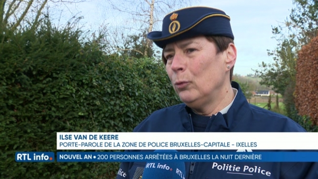Nouvel an: la police a arrêté plus de 200 personnes à Bruxelles