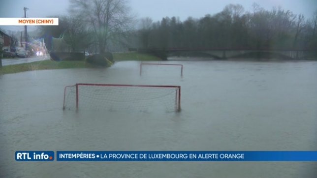 La province de Luxembourg touchée pas des averses très abondantes