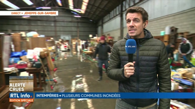 Pluies abondantes: le point sur la situation à Jemeppe-sur-Sambre