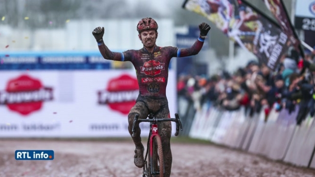 Un premier titre de champion de Belgique de cyclocross pour Eli Iserbyt