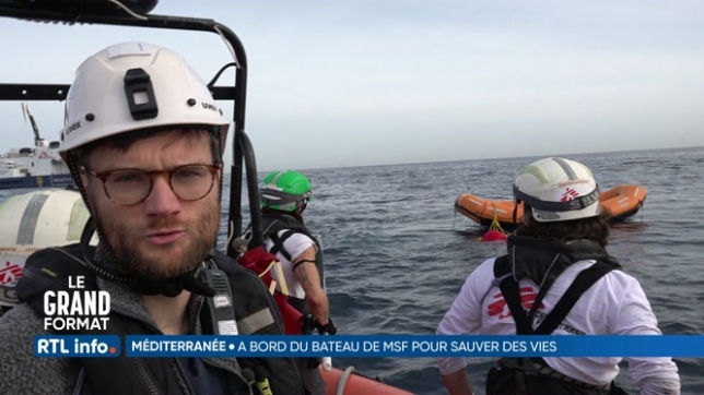 Un bateau de MSF parcourt la Méditerranée pour sauver les migrants