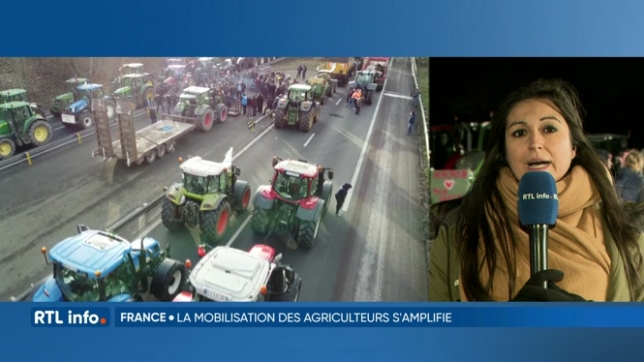 Colère des agriculteurs français: le point sur les actions à Valenciennes