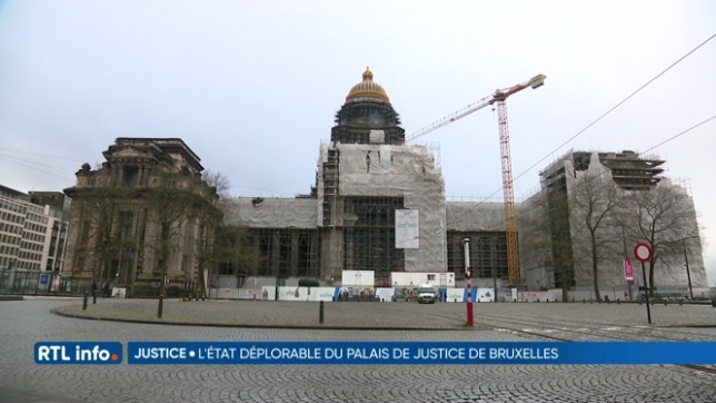 Le palais de justice de Bruxelles prend l
