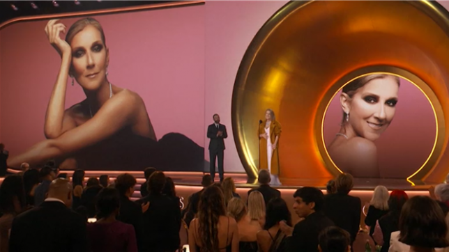 Apparition surprise de Céline Dion aux Grammy Awards