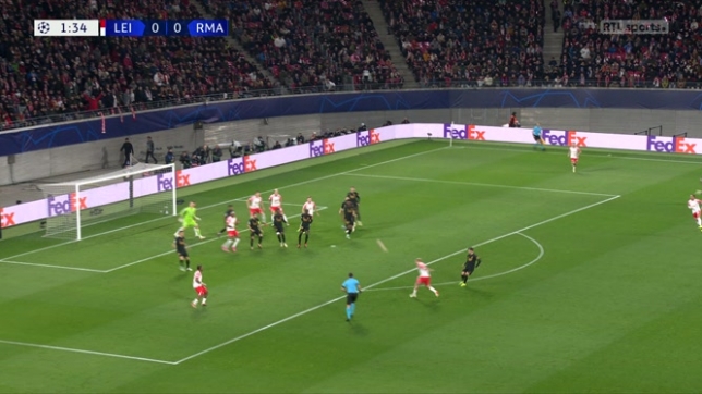 Leipzig-Real Madrid: la VAR annule un but de Leipzig après 1 minute