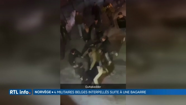 4 soldats belges arrêtés en Norvège après une violente bagarre dans un pub