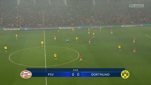 PSV-Dortmund: le résumé de la rencontre (1-1)