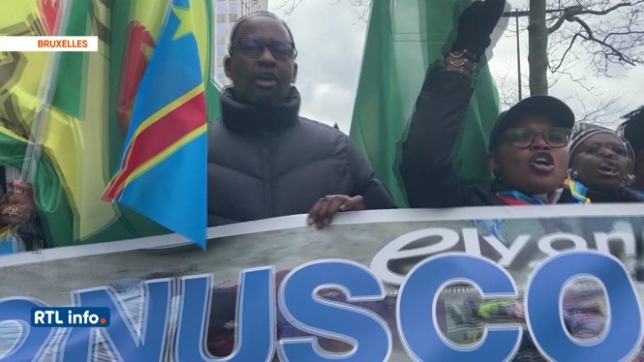 Bruxelles : marche en soutien à la population du Nord-Kivu