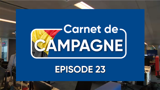 Carnet de campagne, épisode 23 : Sophie Wilmès en piste vers les étoiles, Bart De Wever qui s’étrangle, et le duel à mort engagé chez Défi